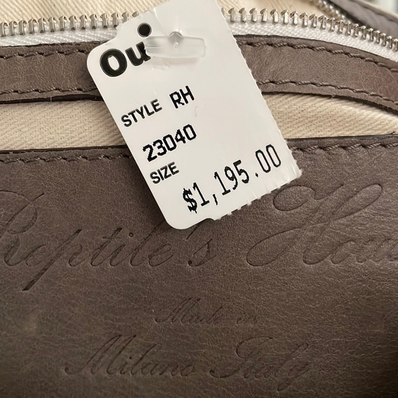 Reptile’s House Snake Print Bag - Picture 4 of 4